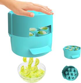 Mahensy 445056877825 Grape Cutter Tool For Toddlers -grape Slicer With 7 Individual Holes Tomat