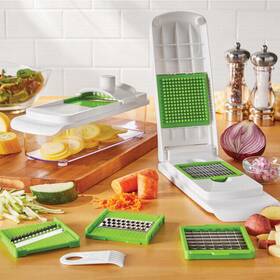 B427-a-01 Mainstays 11pc Multi-function Nice Dicer And Mandoline Slicer