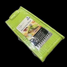 Ms69-020-111-01 Mainstays Mandoline Slicer New Sealed Lime Green Cheese Fruit Vegetable