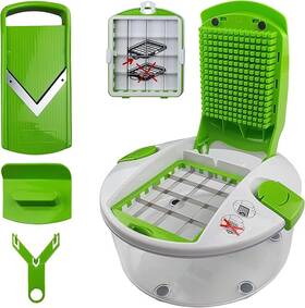 Mandolin 602589637921 Professional Kitchen Slicer And Grater Stainless Steel Blades