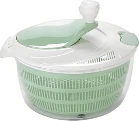 Mt966g March 10th 4.2l Salad Spinner Lettuce Dryer With Dual Drainage Holes - Green Kitchen Tool