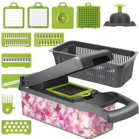 Sc1001 Marvelity Vegetable Chopper Onion Multi 11-in-1 Food Choppers Slic