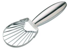 Master Class 028250141873 Masterclass Kcavocado Stainless Steel Avocado Slicer And Scooper 18 Cm 7 Inch Silver