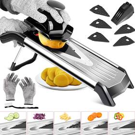 300015 Mastertop Mandoline Slicer For Kitchen Stainless Steel Vegetable Adjust
