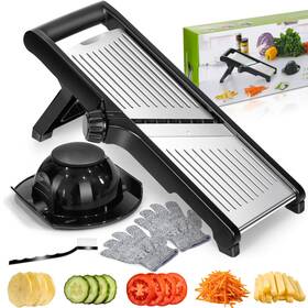 B09nxlt93s Mastertop Mandoline Slicer Adjustable Stainless Steel Food For Kitchen
