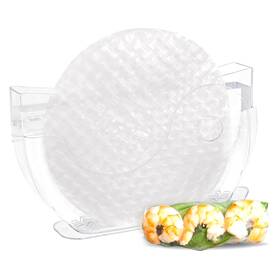 Mcvomv 767235415961 Rice Paper Spring Roll Wrappers Water Bowl Holder Summer Wate