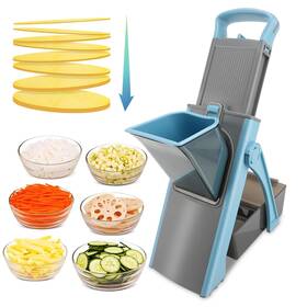 Mekotrin0ysdxno3g4-11 Mekotrin Mandoline Slicer For Kitchen Safe Vegetable Chopper And Potato With Adj