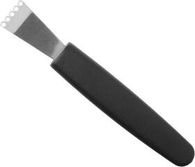 M15400 Mercer Culinary Citrus Zester - Bulk Packed Black