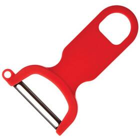 M33071rdb Mercer Culinary High Carbon Stainless Blade Red Polypropylene Handle Y Peeler -