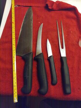 5026-10 Messermeister Germany 10 Inch Chefs Knife 5043-6 104-b & 5029-7