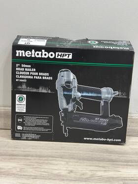 Nt50ae2 Metabo Hpt 18-gauge 2 Inch Finish Lightweight Brad Nailer Kit See Descri