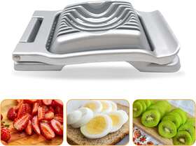 Miattcld 791974897092 Egg Slicer For Hard Boiled Eggs Stainless Steel Slicer-heavy Duty Multipu