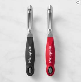 48192 Microplane Professional Bi-directional Serrated Swivel Peeler Set Of 2
