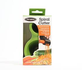 6751 Microplane Spiral Vegetable Cutter Dual Slicing Zucchini Carrots Nib