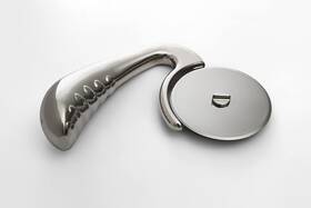 Ml-sst-001 Midnight Scoop Pizza Cutter Wheel By Slice - Stainless Steel Food Slicer For Pizzas