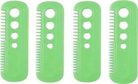 Miedeon 704562478818 4 Pack Herb Stripper 8 Holes Vegetable Eliminator Comb Peeling And Leaf Tool