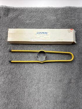310746 Miles Kimball Cookin The American Way Corn Cob Cutter Kernel Remover - Yellow Handle