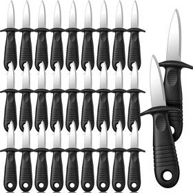 Minatee Tc-minatee-401 30 Pcs Oyster Shucking Knife Stainless Steel Shucker Opener Wi