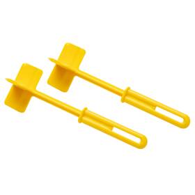 2mchop-ylw Mind Reader Meat Chopper Spatula Heat Resistant Kitchen Tool For Mixing Cutti