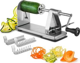 Mitbak 793588148706 Stainless Steel Spiralizer Vegetable Slicer Industrial-grade 3-blade