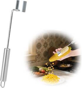 Mivorpa 445018763708 Stainless Steel Corn Peeler - Premium Kernel Remover Tool For On The C