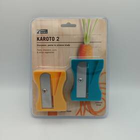 Monkey Business 290016067880 Karoto 2 Vegetables Sharpener Peeler And Julienne Blade New