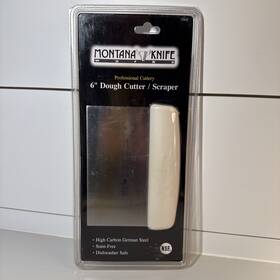 Montana 814139003333 6 Inch Dough Cutter/scraper Sealed Brand New - Free Shipping
