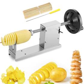 Ywl-56 Moongiantgo Manual Tornado Potato Slicer Spiral Cutter 3 In 1 Stainless Steel Twis