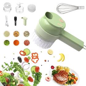 Motpiuoc 221243528777 Multi-functional Portable Wireless Vegetable Processor Electric 4-in-1 Vegeta
