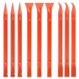 Mozeat Lens 550109 5 Ykqehggy 9 Pieces Plastic Scraper No-scratch Paint Tool Portable Car Red