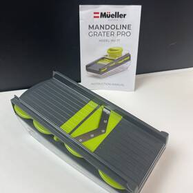 Mu-77 Mueller Austria Mandoline Grater Pro Slice Shred Wavy Thin Julienne