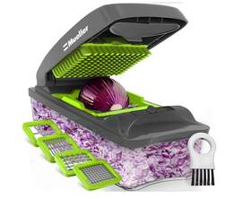 Mu-chopper4 Mueller Deluxe 4 Blade Set Vegetable Slicer Onion Mincer Chopper Pro Veggie New