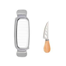 Mmv007 Muimnvi 2 Pcs Cheese Slicer - Suitable For Slicing Soft Cheeses And Butter Blocks