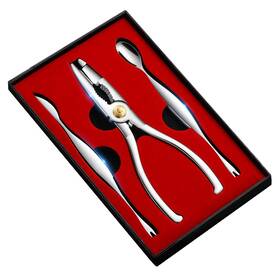 Mybmhtnb 738058513493 Seafood Tools Exquisite 3-piece Set Lobster Crackers And Crab Appl
