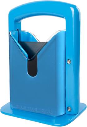 Mykags 313042364345 Bagel Slicer Perfect For Bagels Cutter Stainless Steel Blue