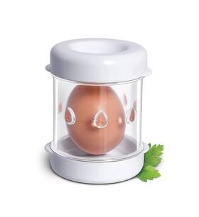 Negg 854860007019 The Authentic Egg Peeler White