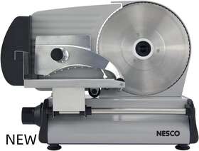 Fs-250 Nesco Stainless Steel Food Slicer Adjustable Thickness 8.7 Inch Silver New