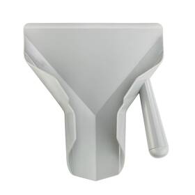 37814 New Star Foodservice Polycarbonate Commercial French Fry Bagger Right H