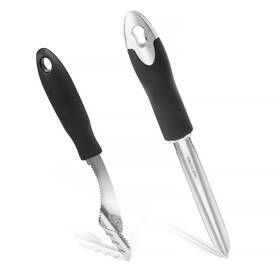 Newness Focus On Stainless Steel 607111408826 Jalapeno Pepper Corer And Zucchini/cucumber Set Of 2