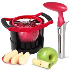 Pg-us-015 Newness Apple Cutter Slicer Upgraded Cut Apples All The Way Through Large Size