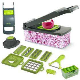 Nextg Ideaz 198715575323 16pcs Multifunctional Vegetable Slicer Chopper