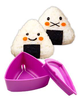 Nice Witchs 659475502689 Onigiri Mold Rice Ball Maker 1 Pack - Triangle Sushi Easy Homemade Ja