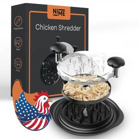 Ch-mt-01 Nime Chicken Shredder Tool Twist Large Extra Strong 9.8 Inch Breast Meat S