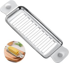 Nobrand 941232920776 Stainless Steel Cheese And Butter Slicer Ergonomic Handle Dishwasher Safe