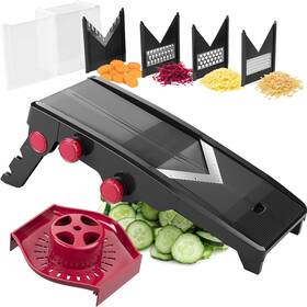 Nobrand 966195193784 Adjustable Mandoline Slicer For Vegetables Fruit Cheese Potato - Black