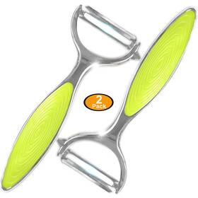Nomadic Outpost 601950383672 Stainless Steel Vegetable And Fruit Peeling Set Comfortable Non-slip Handle Gr
