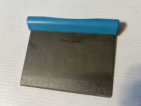 02105 Nordic Ware Steel Scraper Dough Pastry Cutter With Blue Grip Handle