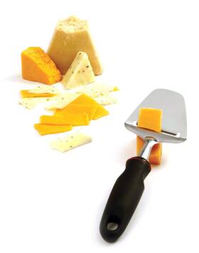 Norpro 028901001254 Ergonomic 9.5in Black Cheese Slicer Stainless Steel Dishwasher Safe Kitchen Tool