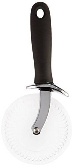 5684 Norpro Grip-ez Pizza Wheel With Scallops 9.75 Inch X 4.25 1.25 Black