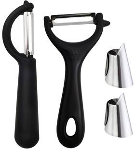 Gp007-b0 Nother 9pcs Fruit Tool Set Scooper Seed Remover With Cutter Shapes Slicers For Cutters